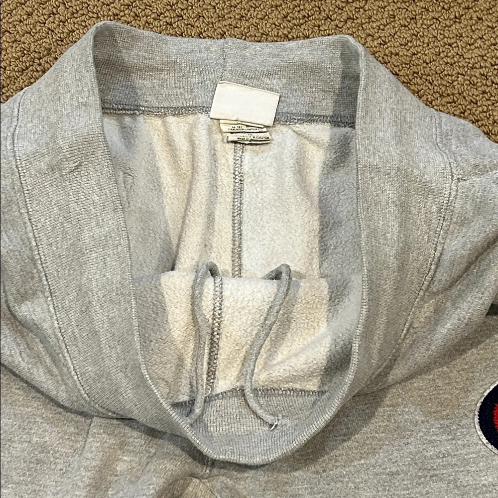 Vintage Champion Men's Reverse Weave Logo Jogger Sweatpants size XL Gray